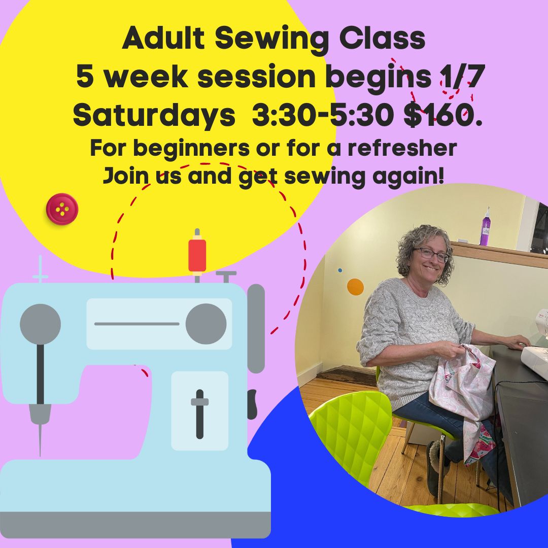 Adult Sewing Class 5 Classes 175 Seacoast Art Spot