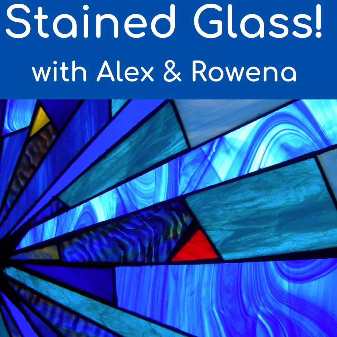 Copy of Stained Glass with Rowena & Alex